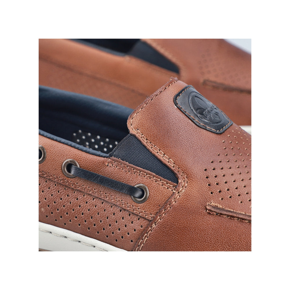 Rieker Men's Slip On Deck Shoe Casual