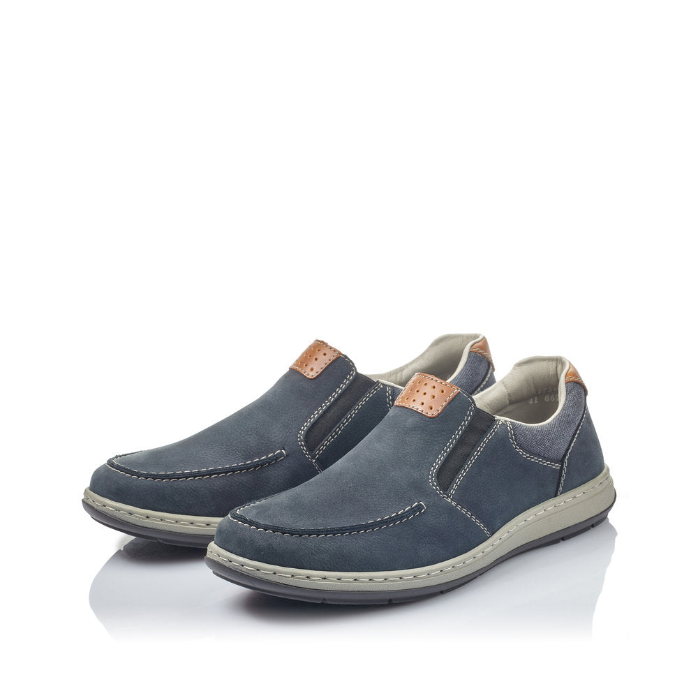 Rieker Mens Wide Fit Slip On Shoe