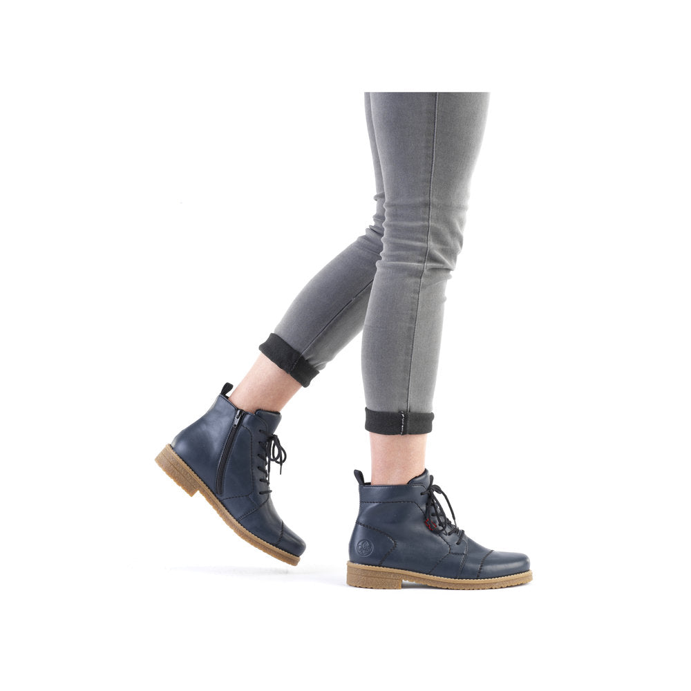 Rieker Ladies Lace Up Ankle Boot