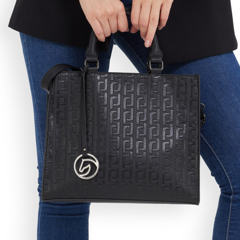 Remonte Embossed Ladies Two Handle Box Bag