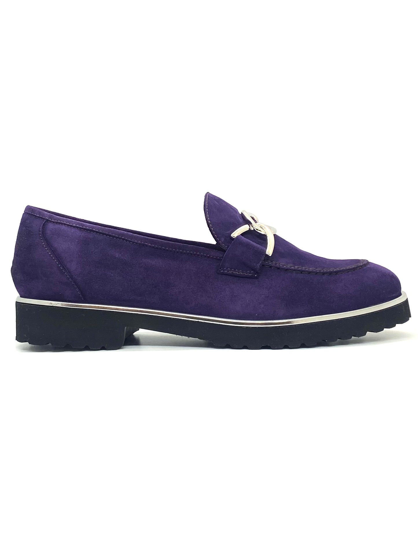HB Shoes Ladies Suede Loafer