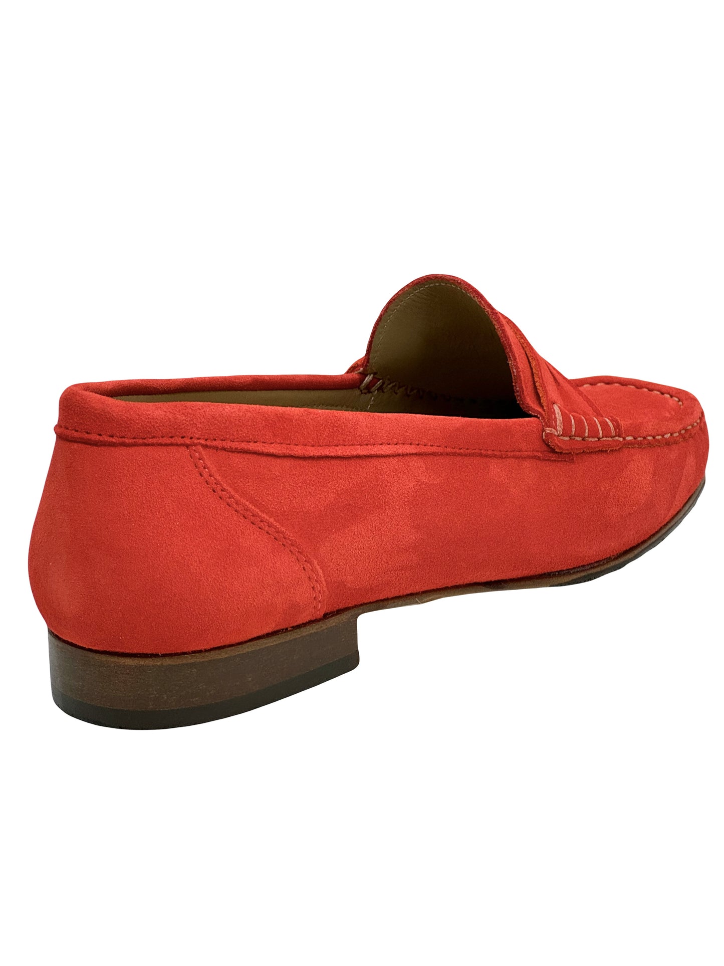 HB Ladies Suede Upper Penny Loafer
