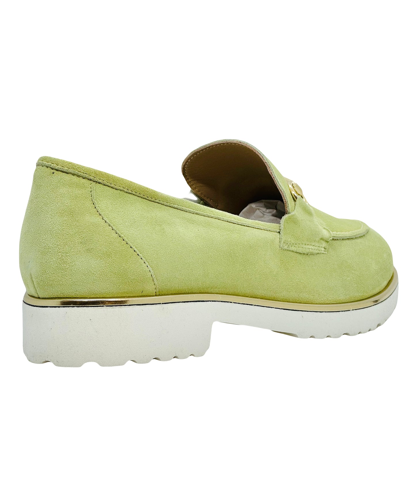 HB Ladies XL Lite Sole Suede Trim Loafer