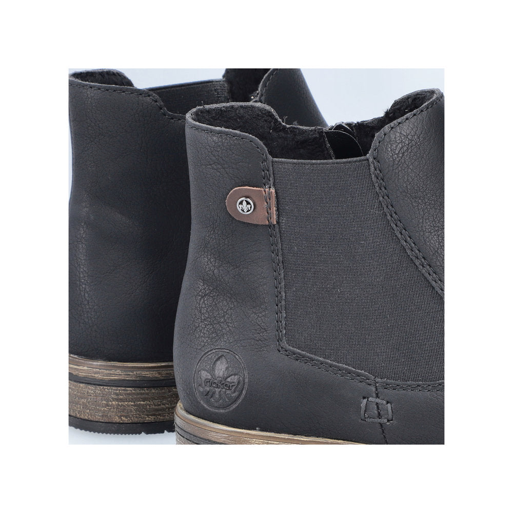 Rieker Ladies Elastic Sided Ankle Boot