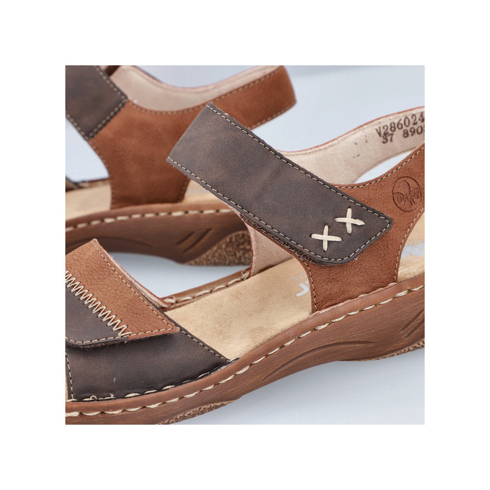 Rieker Ladies Velcro Sandal