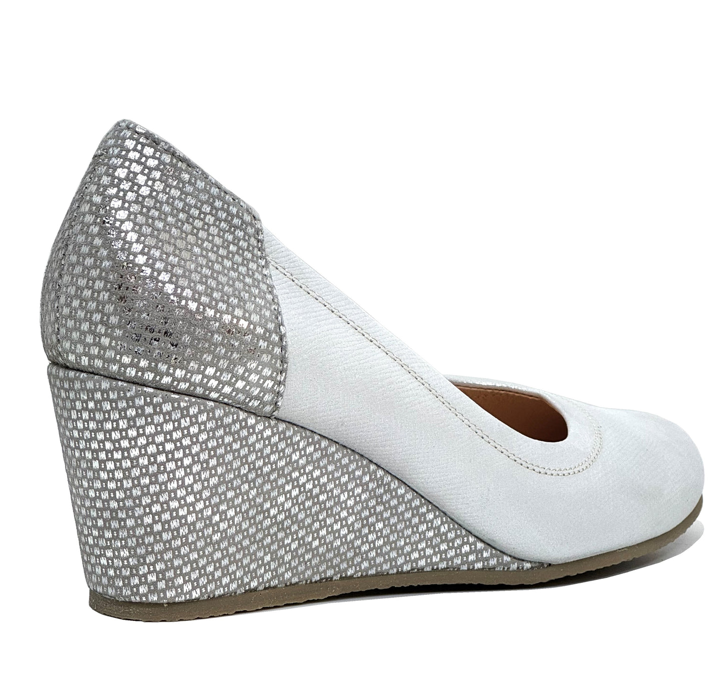 Bioeco Ladies Wedge Heel Court Shoe
