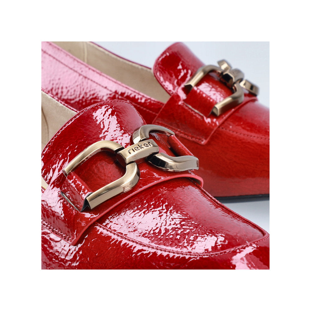 Rieker Ladies Buckle Trim Shoe