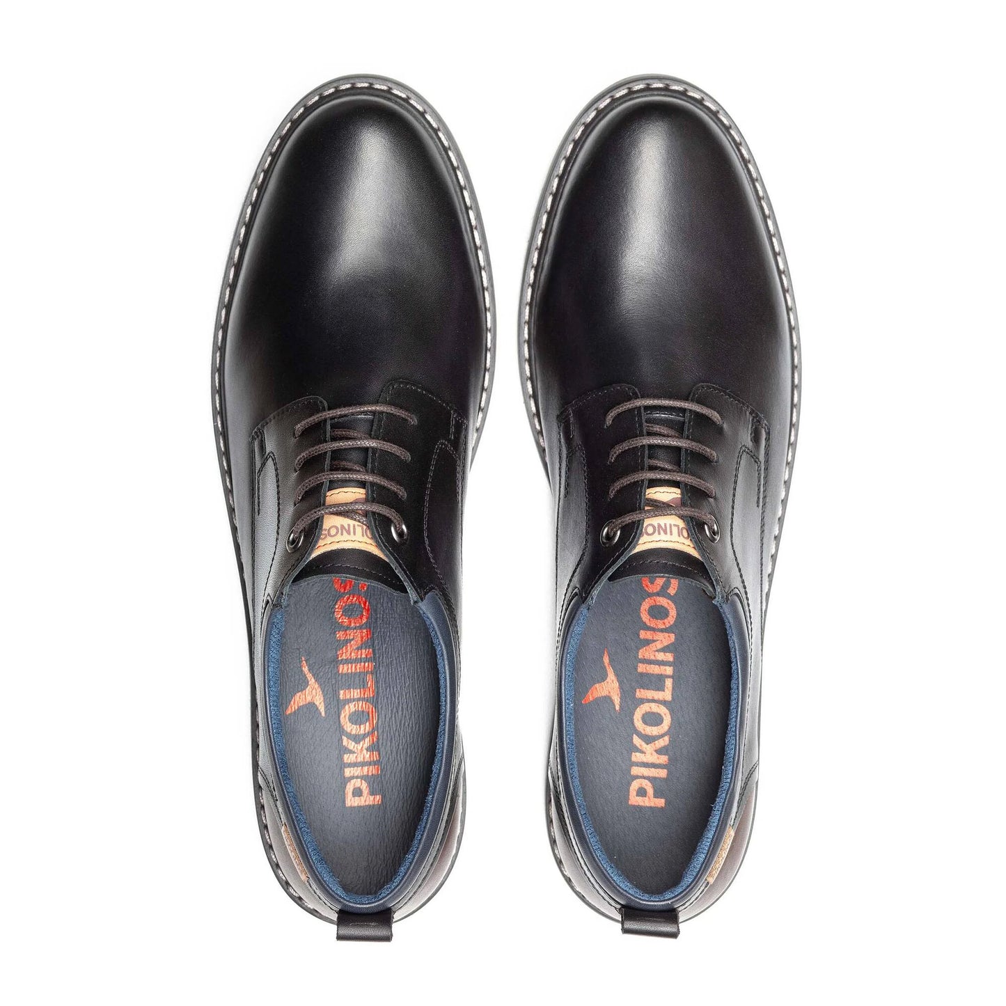 Pikolinos Berna Mens Lace Up Gibson Shoe