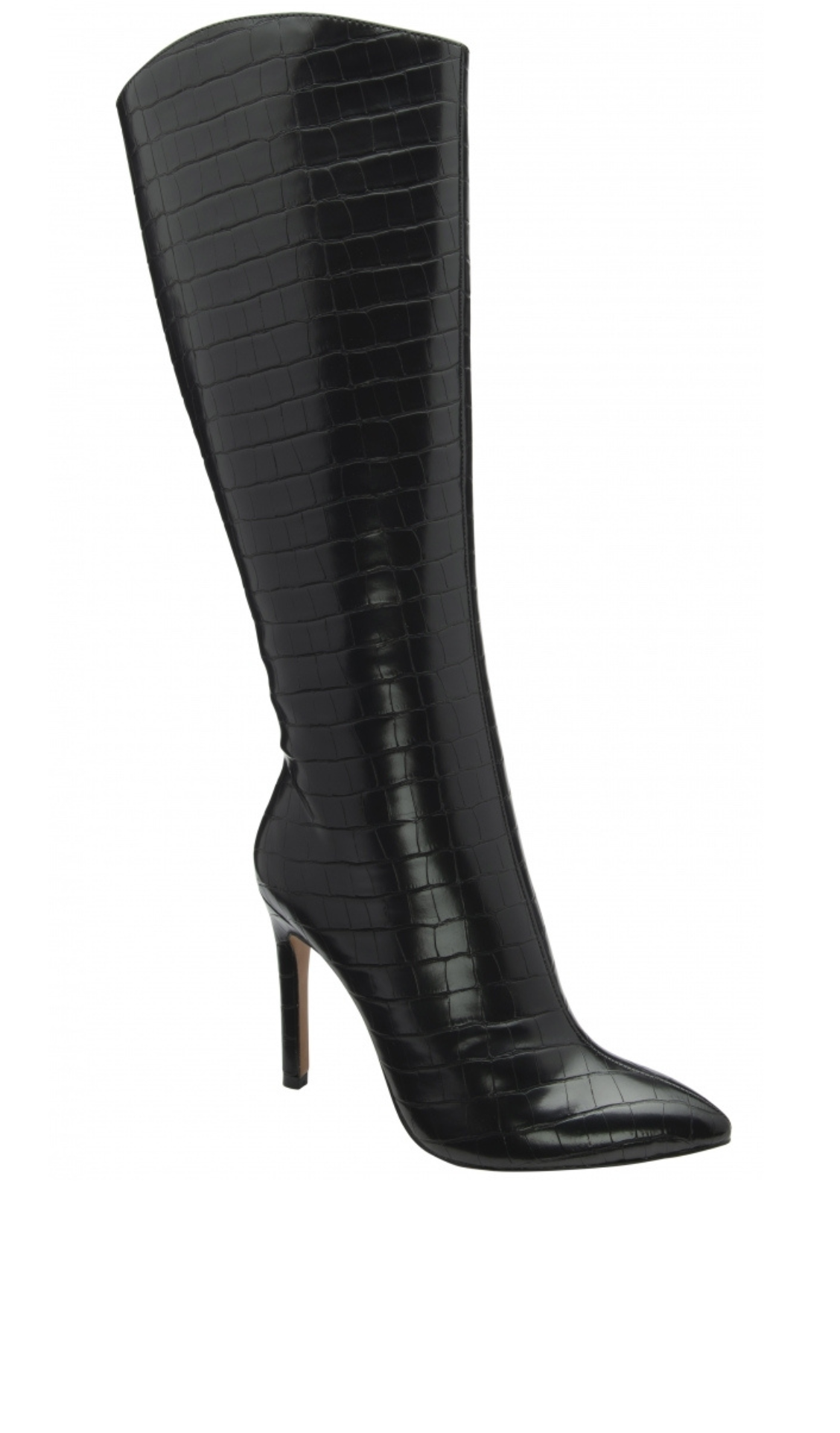 Ravel Gibson Ladies Slim Heel Croco Long Boot