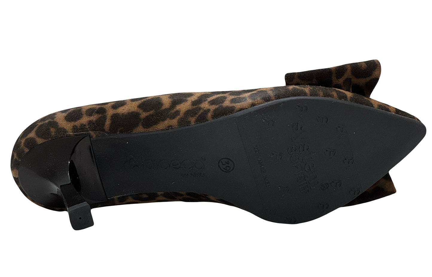 Bioeco Ladies Bow From Slim Heel Court Shoe