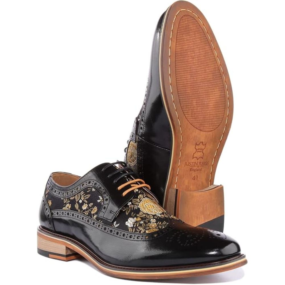 Justin Reess Ross Black Shoe