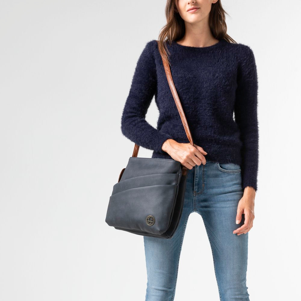 Rieker Ladies Multi Pocket Shoulder Bag
