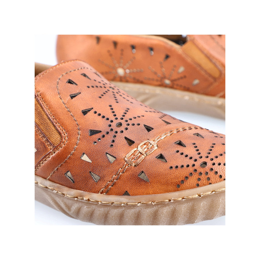 Rieker Ladies Laser Cut Flat Shoe
