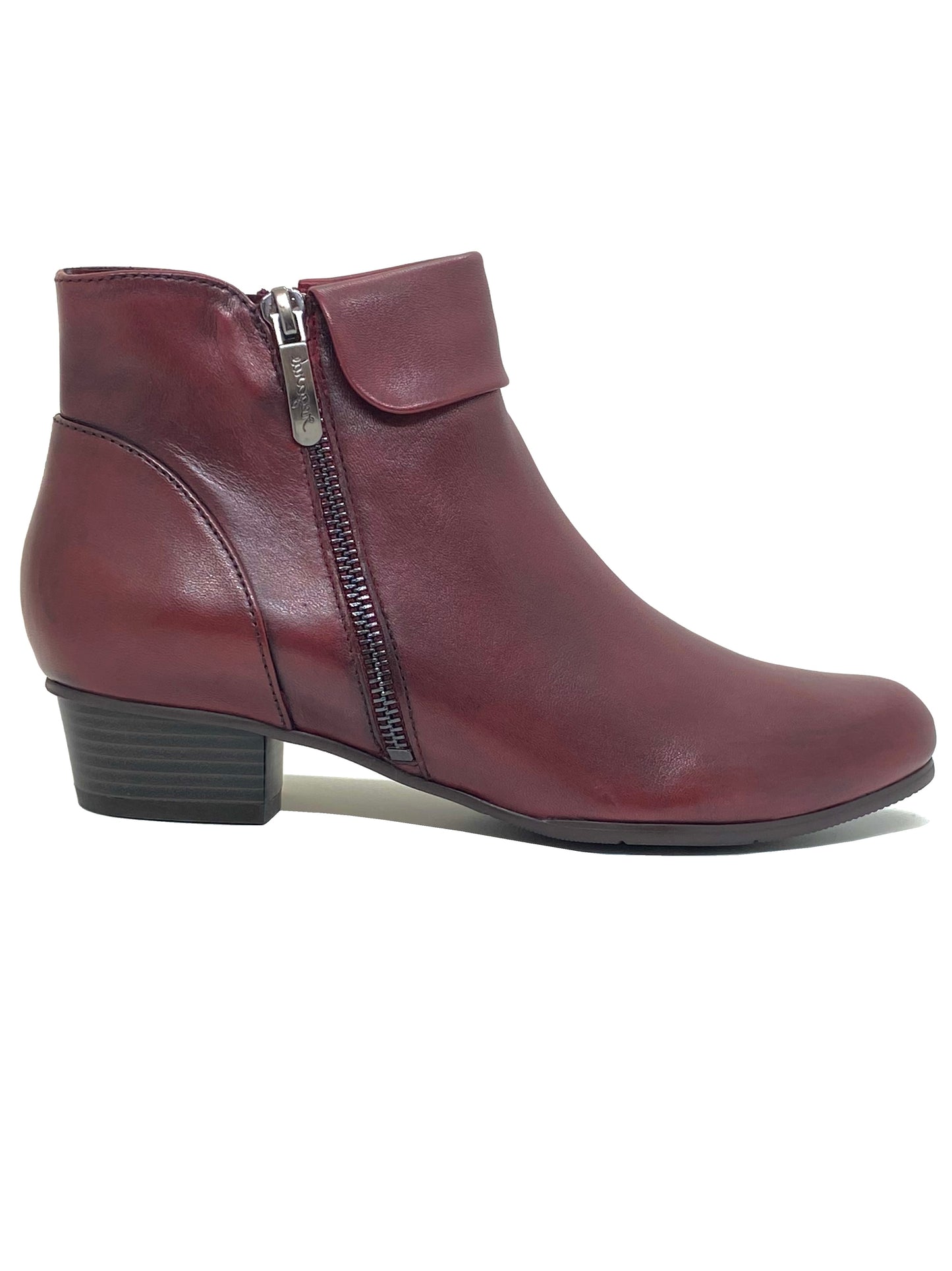 Regarde Le Ciel Stefany Ladies Ankle Boot Bordo