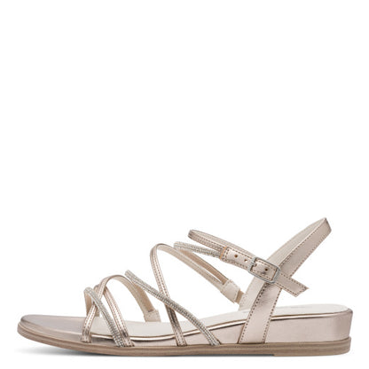 Tamaris Flat Heel Strappy Sandal