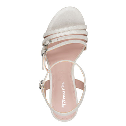 Tamaris Ladies Slim Heel Strappy Sandal