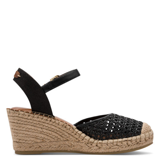 Tamaris Woven Front Wedge Heel Espadrille