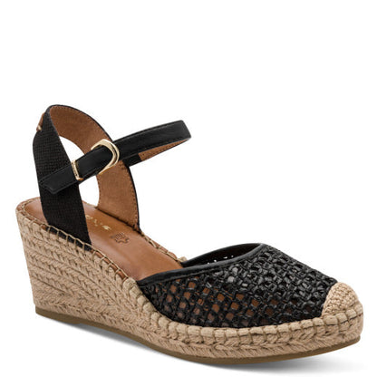 Tamaris Woven Front Wedge Heel Espadrille