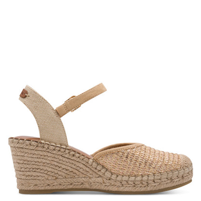 Tamaris Woven Front Wedge Heel Espadrille