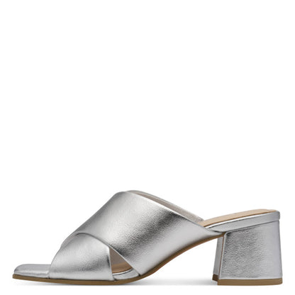 Marco Tozzi Cross Front Block Heel Sandal