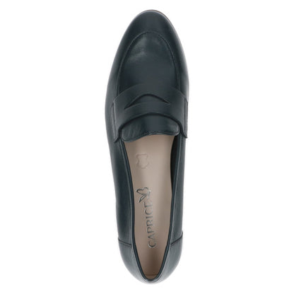 Caprice Ladies Unlined Leather Penny Loafer