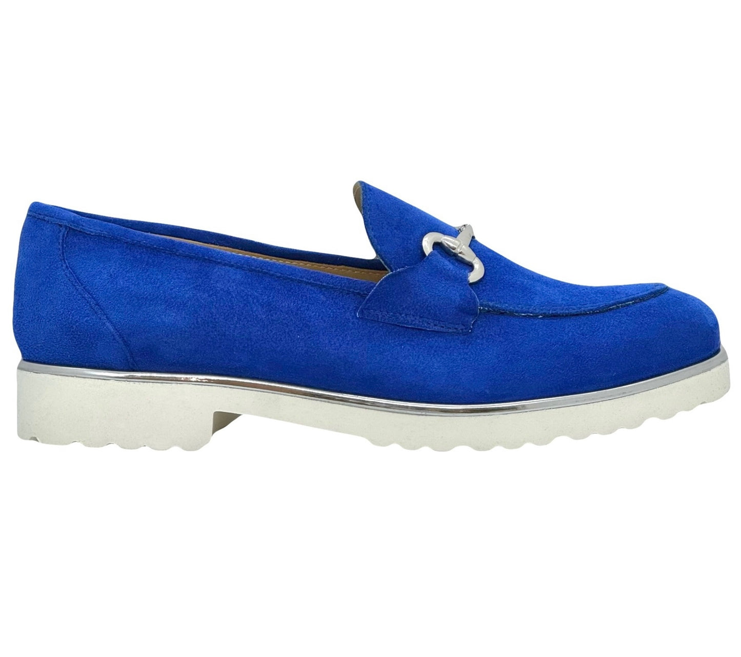 HB Ladies XL Lite Sole Suede Trim Loafer