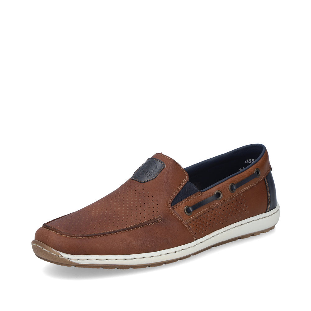 Rieker Men's Slip On Deck Shoe Casual