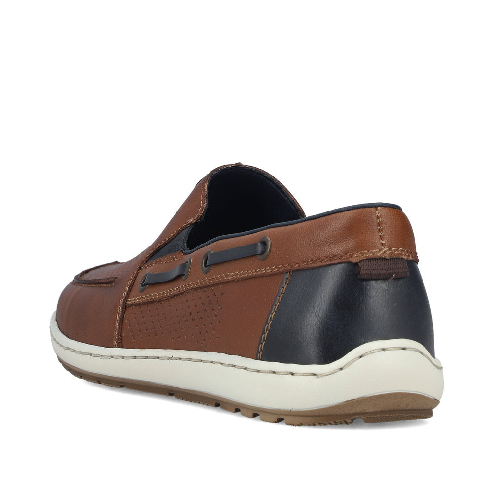 Rieker Men's Slip On Deck Shoe Casual