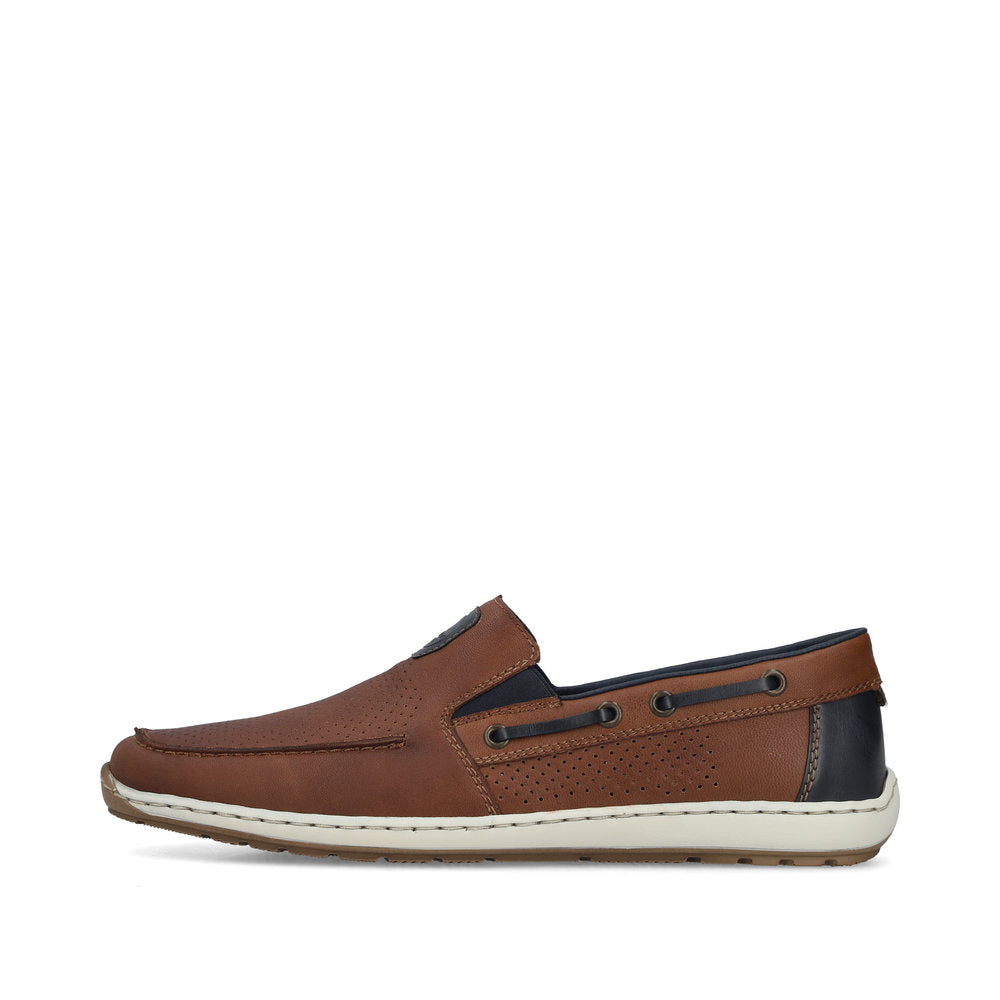 Rieker Men's Slip On Deck Shoe Casual