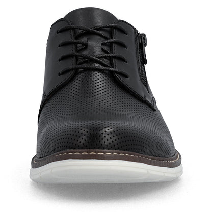 Rieker Gents Lace Up Zip Side Shoe