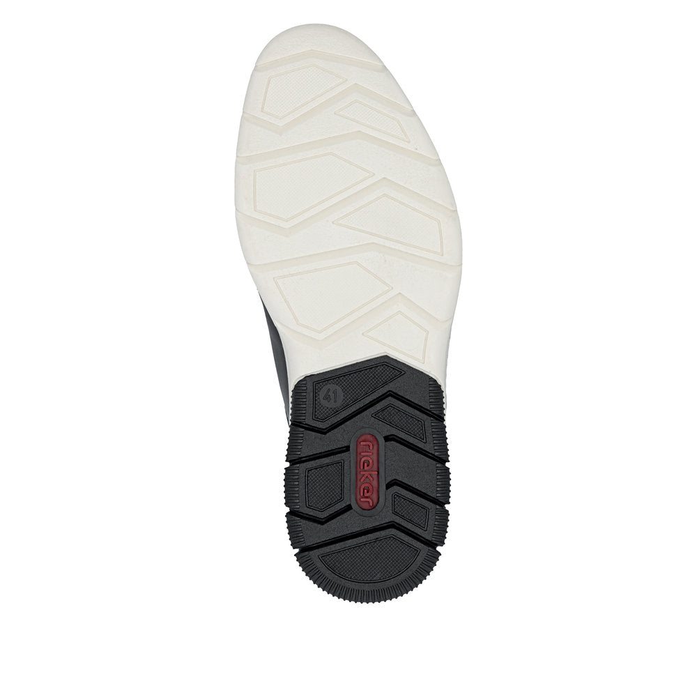 Rieker Gents Lace Up Zip Side Shoe