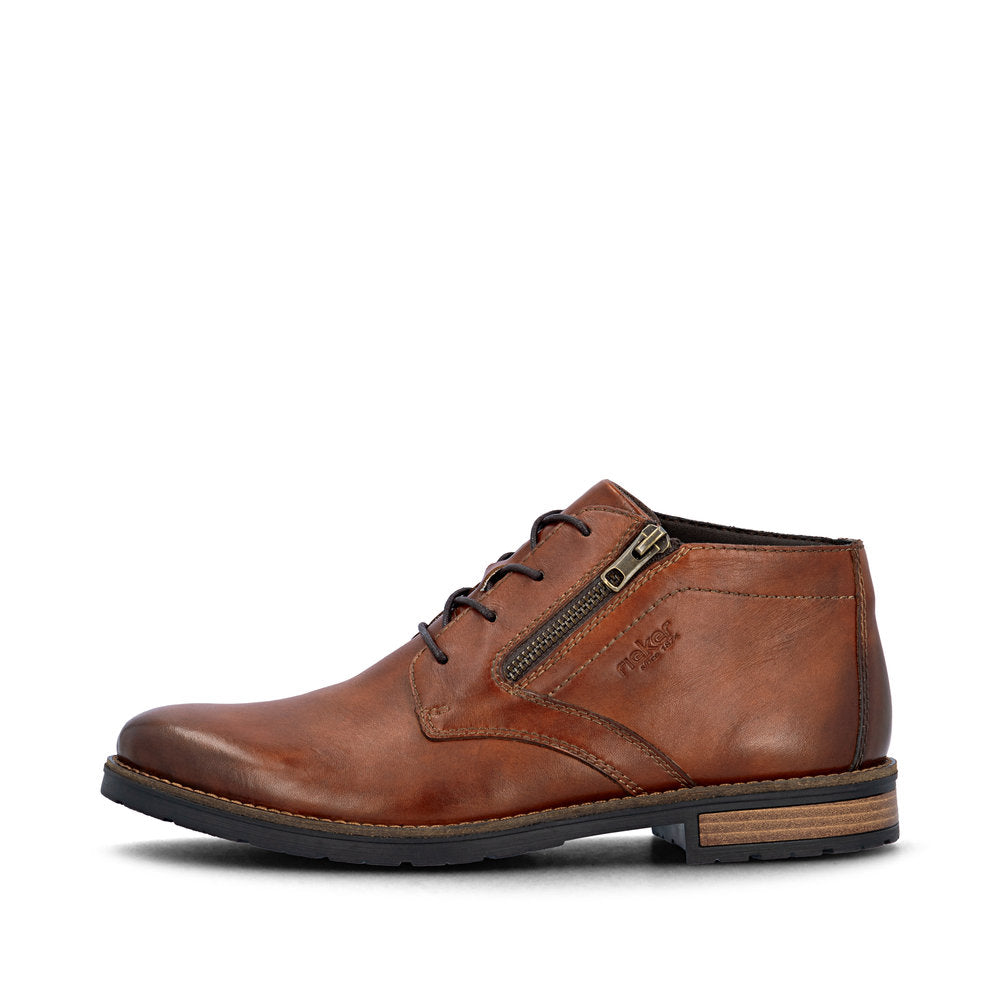 Rieker Gents Lace Up Zip Side Chukka Boot