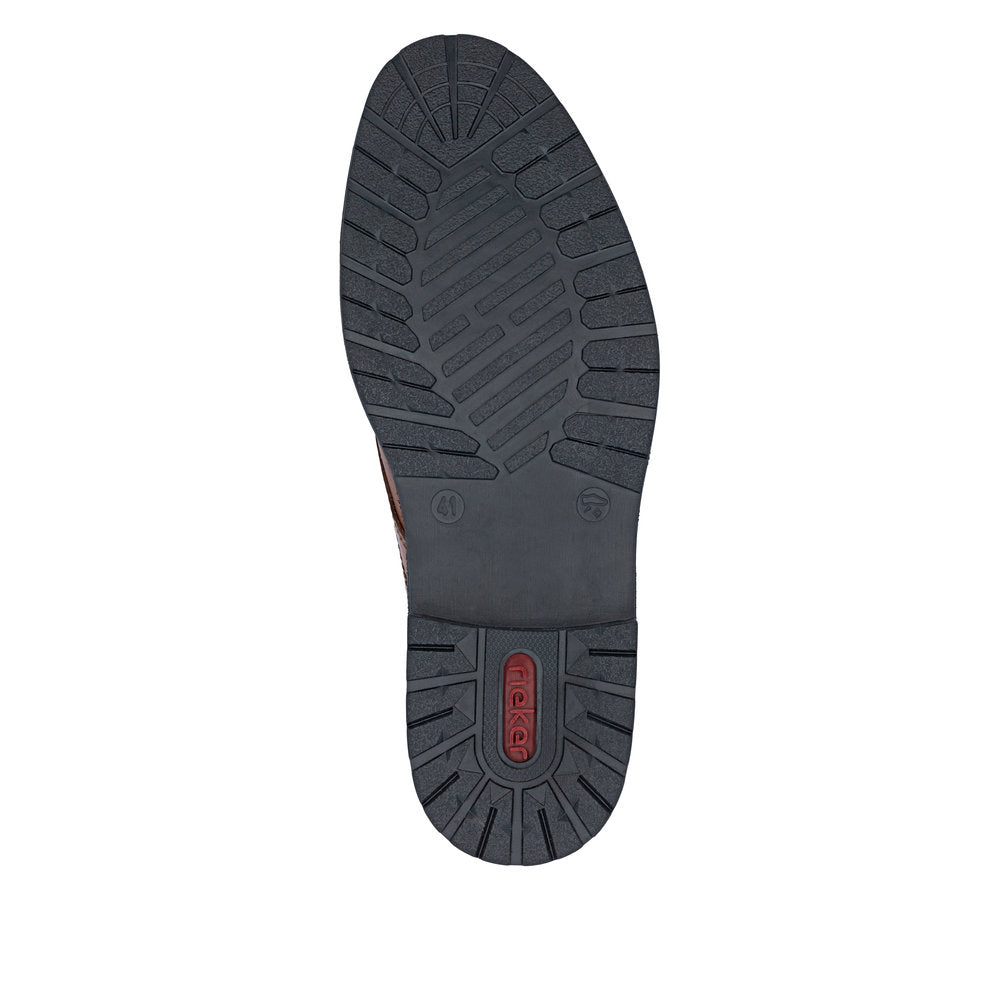 Rieker Gents Lace Up Zip Side Chukka Boot