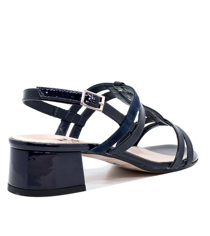 HB Shoes Ladies Low Heel Sandal