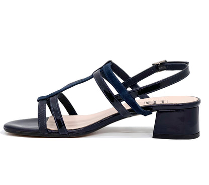 HB Shoes Ladies Low Heel Sandal