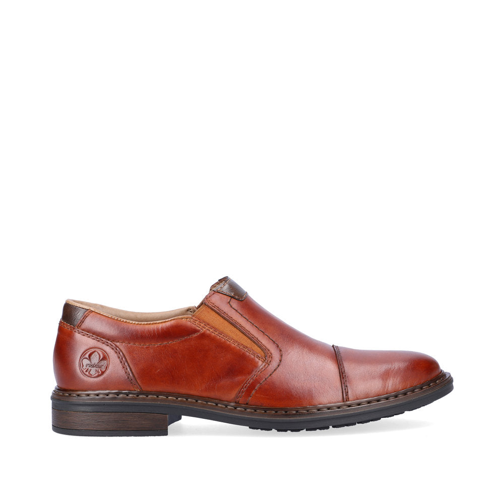 Rieker Men's Slip On Toe Cap Shoe
