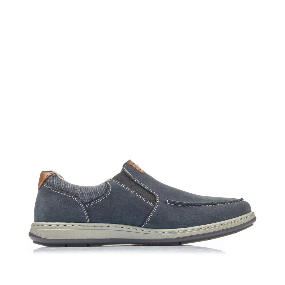 Rieker Mens Wide Fit Slip On  Shoe