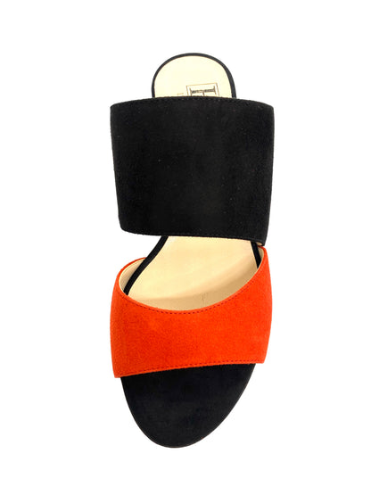 Mid Heel Mule Sandal