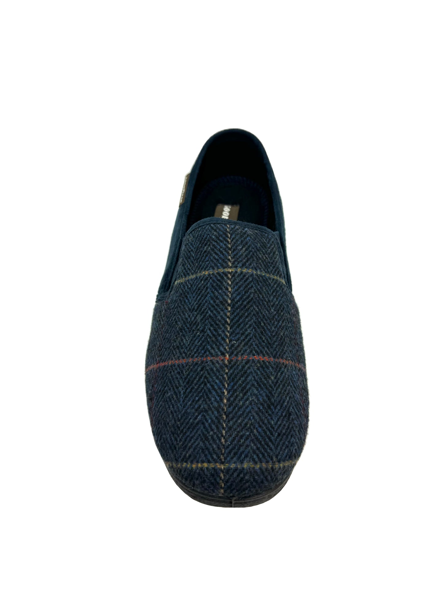 Lazy Dogz Men's Slippers Harrison Navy Tweed