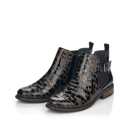 Rieker Ladies Elastic Sided Chelsea Boot