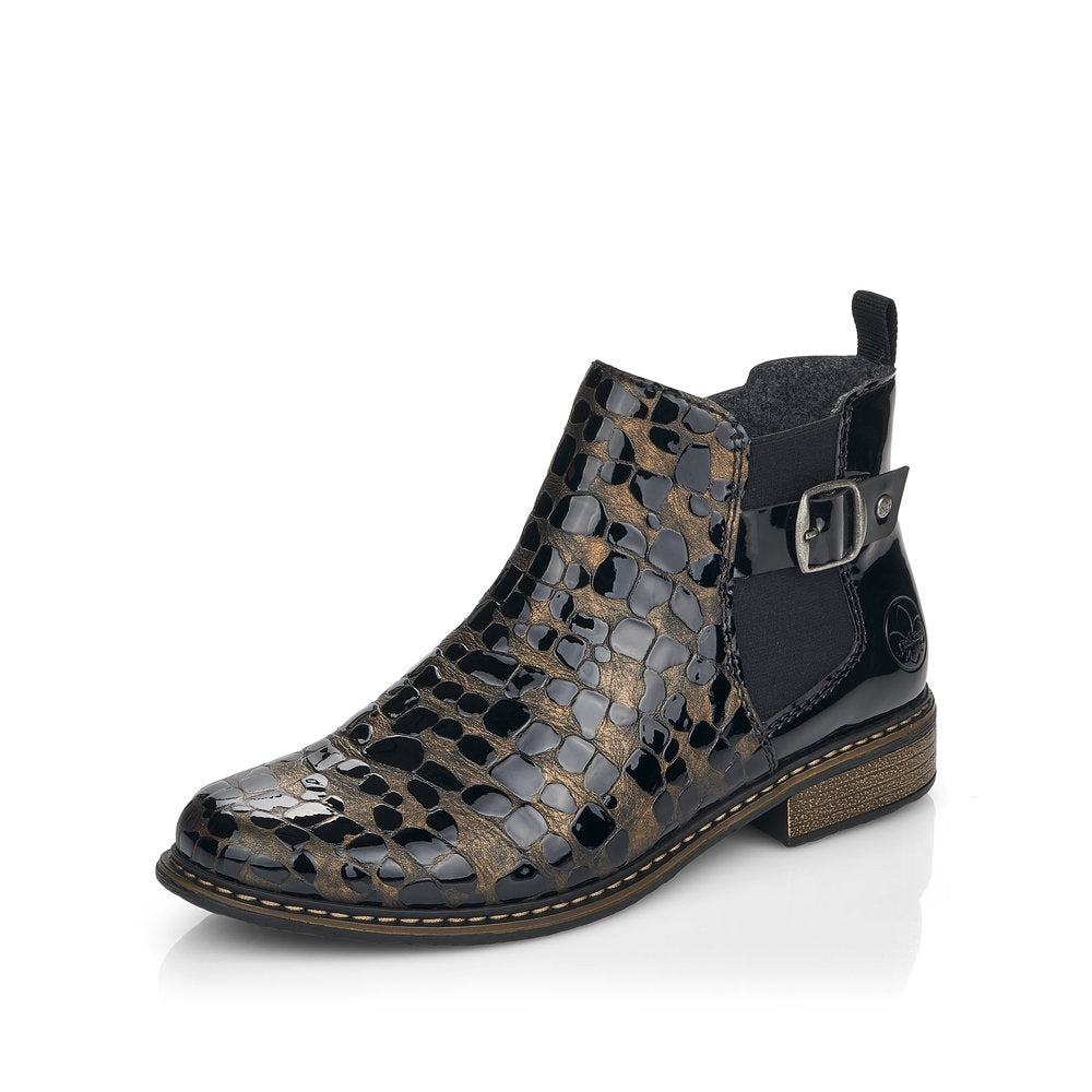 Rieker Ladies Elastic Sided Chelsea Boot