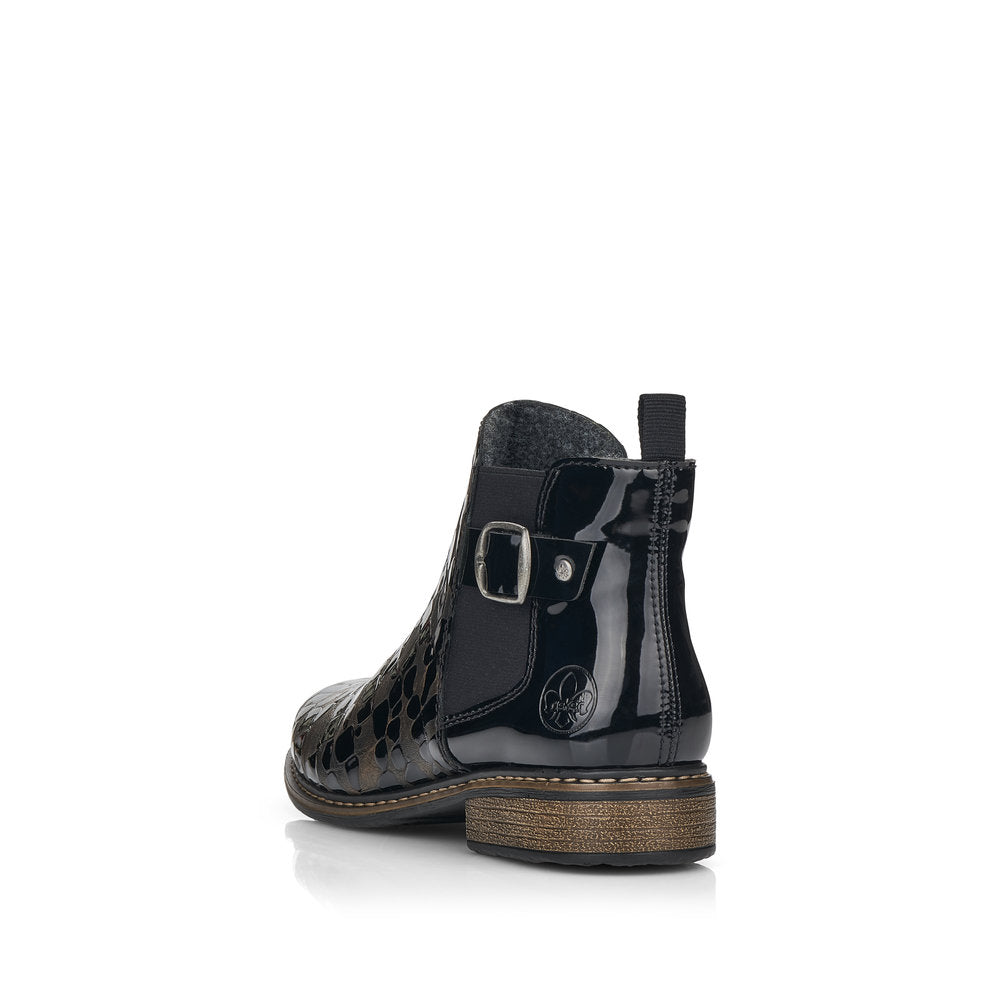 Rieker Ladies Elastic Sided Chelsea Boot