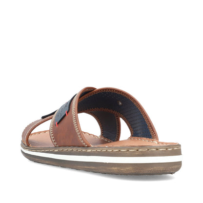 Rieker Men's Cross Strap Backless Sandal