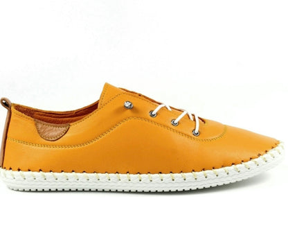 Lunar St Ives Ladies Elastic Lace Soft Casual