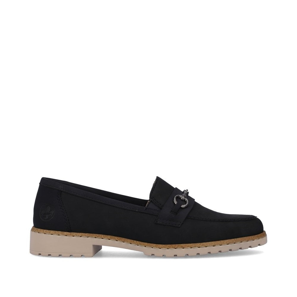Rieker Ladies Snaffle Trim Loafer