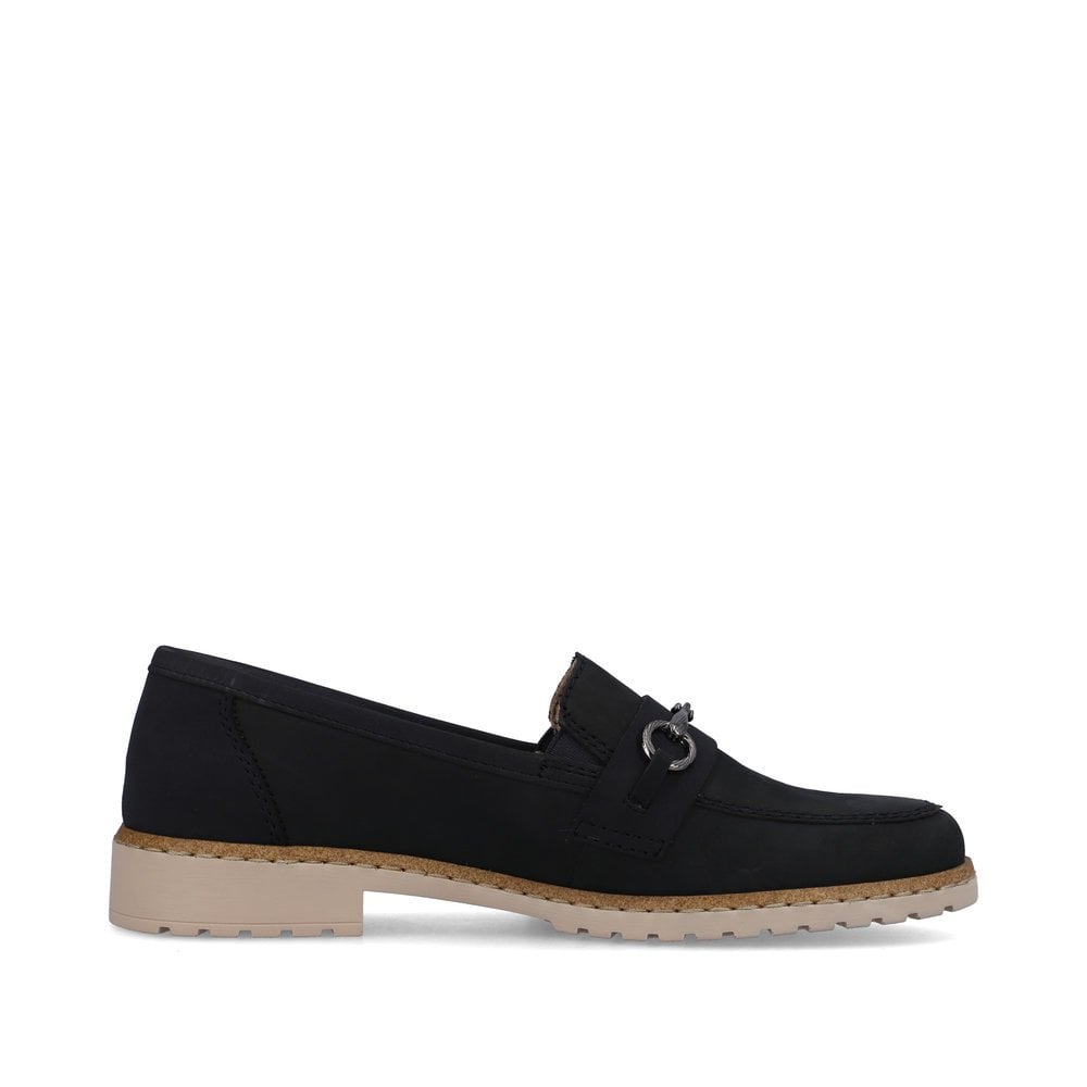 Rieker Ladies Snaffle Trim Loafer