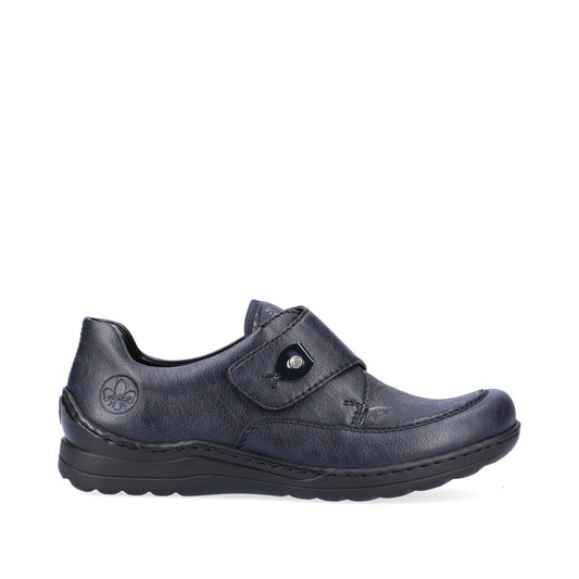 Rieker Ladies Wide Fit Velcro Shoe