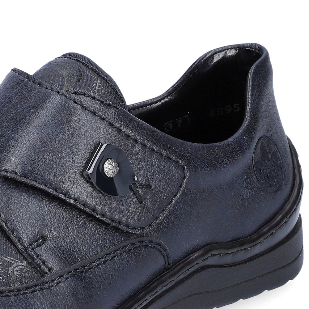 Rieker Ladies Wide Fit Velcro Shoe