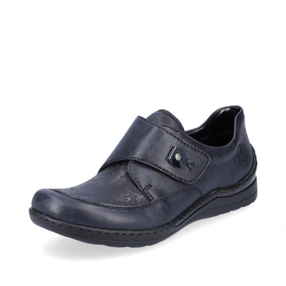 Rieker Ladies Wide Fit Velcro Shoe