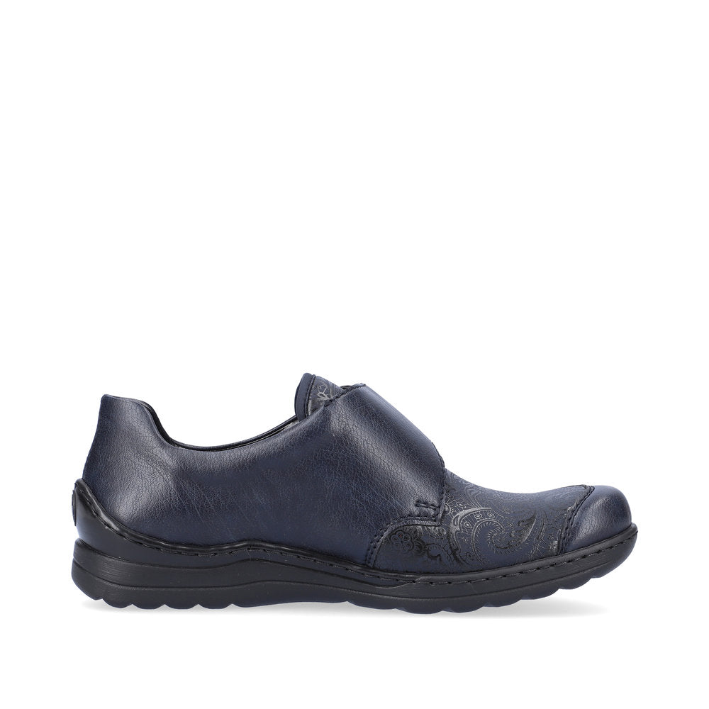Rieker Ladies Wide Fit Velcro Shoe